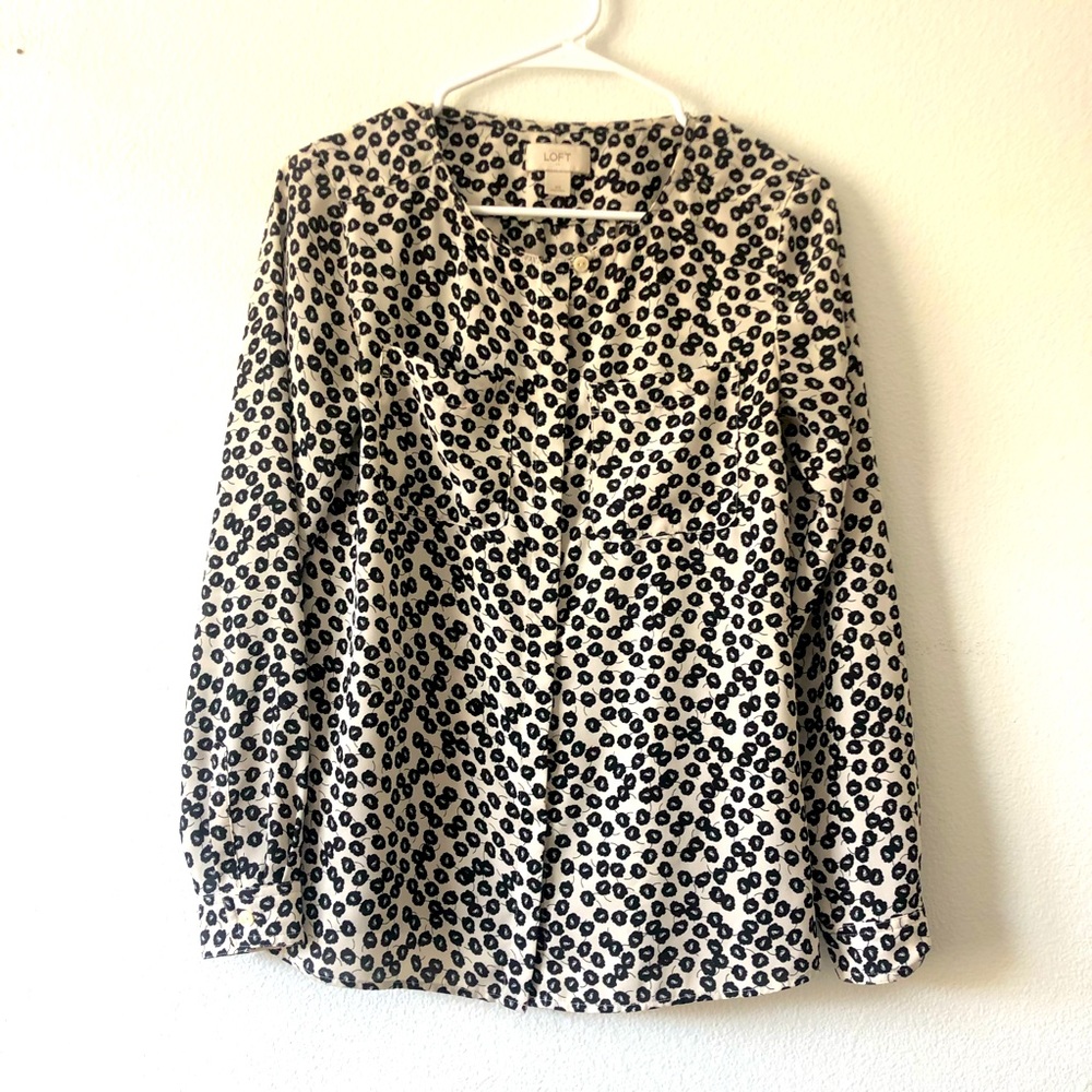 Ann Taylor LOFT Long Sleeve Blouse
